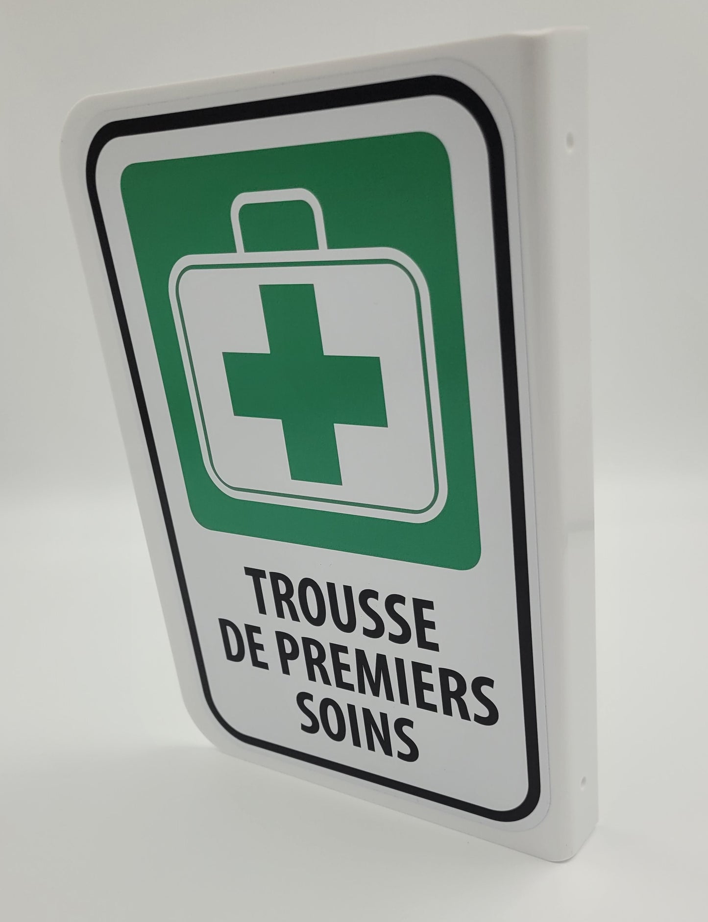 Affiche murale double face - Trousse de premiers soins