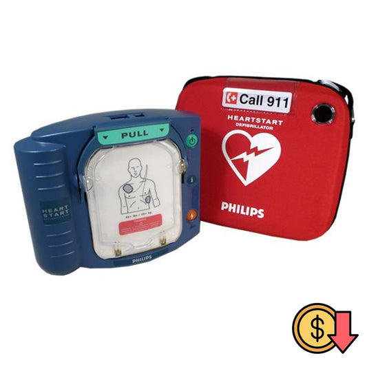 DÉFIBRILLATEUR PHILIPS HEARTSTART ONSITE AVEC MISE-EN-SERVICE RAPIDE