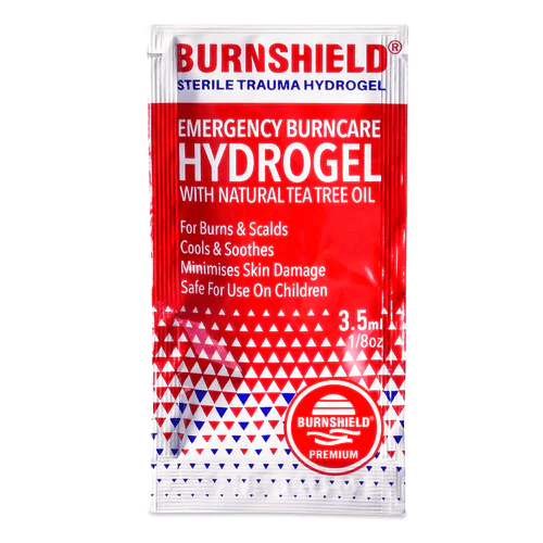 Sachets hydrogel pour soulager les brûlures