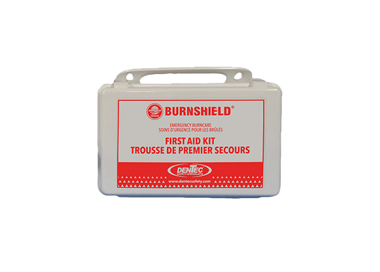 Trousse industriel plastique pour soins des brûlures de Burnshield®